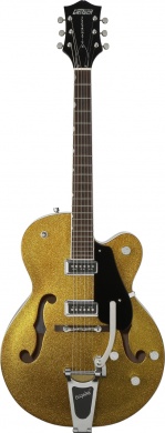 GRETSCH  - HOLLOW BODY GOLD SPARKLE /W BIGSBY  - photo n 1