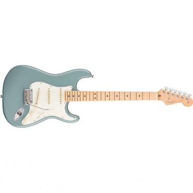 FENDER  - STRATOCASTER AMERICAN PRO SONIC GRAY  - photo n 2