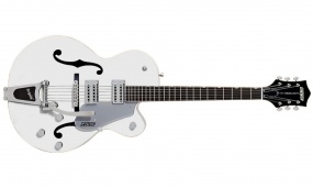 GRETSCH - HOLLOW BODY WHITE/W BIGSBY