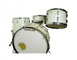 LUDWIG  - VINTAGE '65 WHITE MARINE