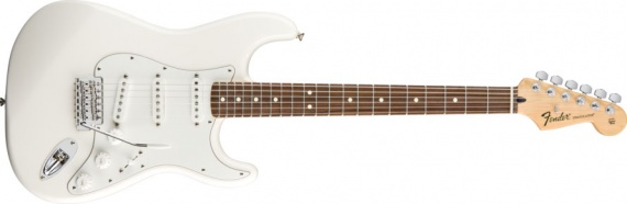 FENDER - STRATOCASTER AMERICAN STD WHITE - photo n 1