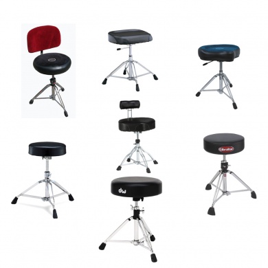 DW,GIBRALTAR,TAMA,YAMAHA - SIEGE BATTERIE/DRUM STOOL - photo n 1